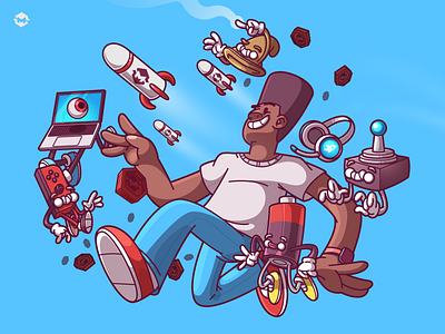 A universe to explore by Thunder Rockets on Dribbble