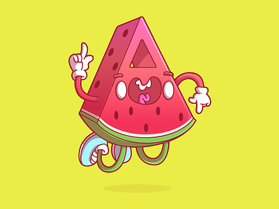 Occultist watermelon 🍉 👹 brazil campinas character food illustration sao paulo thunder rockets ui