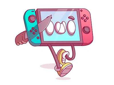 Switch Butter brazil campinas character color cool design dribbble food fun illustration ilustração nintendo sao paulo switch thunder rockets vector