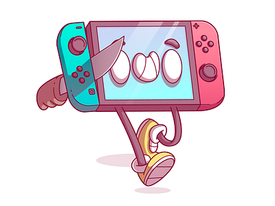 Switch Butter brazil campinas character color cool design dribbble food fun illustration ilustração nintendo sao paulo switch thunder rockets vector