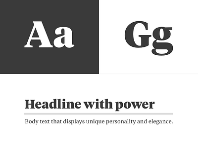 Tiempos Pairing body text headline tiempos headline tiempos text typeface typography