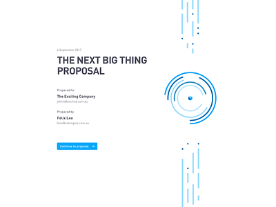 Proposal Cover #1