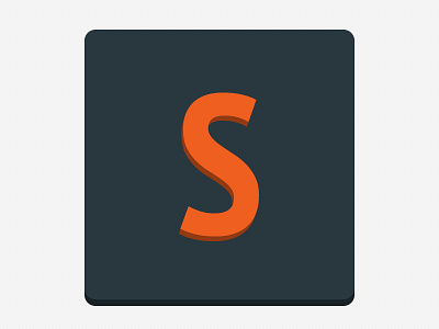 Sublime Text Logo - Flat