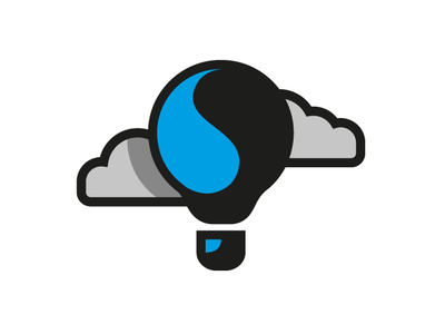 Hot Air Balloon app design flat icon logo minimal vector
