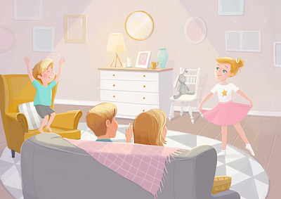 ballerina. childrens book illustration ballerina ballet childrens book illustration