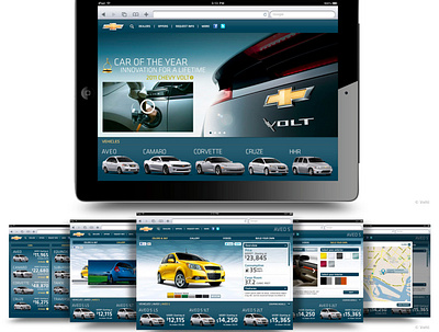 General Motors US cars gm responsive website