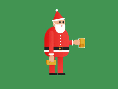 Xmas, beers and panettone beers character craft milan italy motion natale panettone rome ui vector xmas
