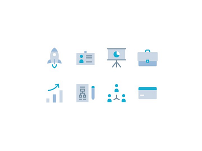 Flat Business & Finance Icons business finance flat icons flat vector icon design icon pack icon set