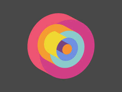 Button abstract button icon icon flat logo