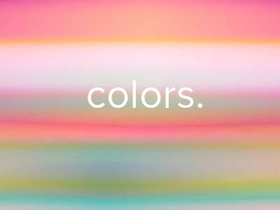 Colors colors soft
