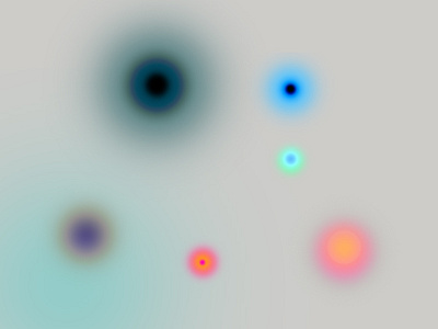 Points abstract blur colors gradients illustration