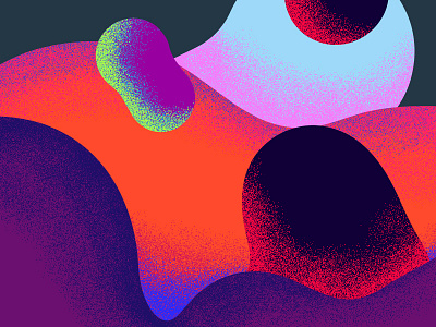 Testing textures colors gradients grain illustration texture vector