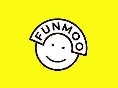 Funmoo / in progress branding icon identity logo vector