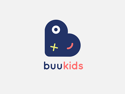 Buukids Logo - in progress brand branding kids logo playful