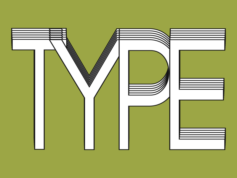Type Test animation animation art kinetic type kinetic typography typography
