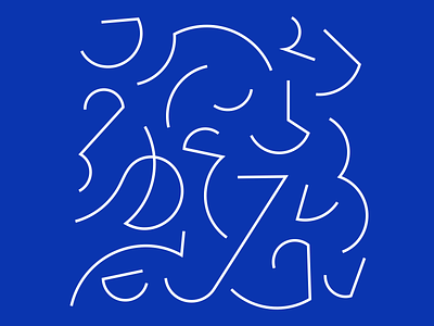 Lines blue design illustration lines vector