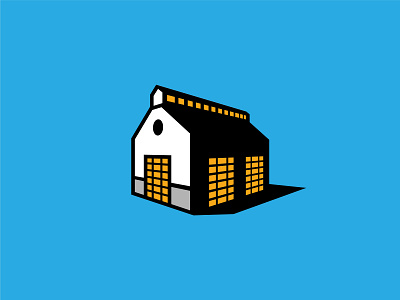 modern warehouse adobe design graphic design illustration logo vector werehouse