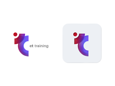 CT training app brading brand branding creative design ead elearning illustration logo tech vector