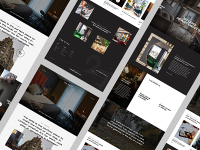 The Gate | Homepage Details apartments header homepage hospitality website hotel hotel website minimal ui ux web design webdesign webpage website website concept website design