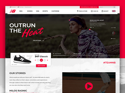 new balance web site