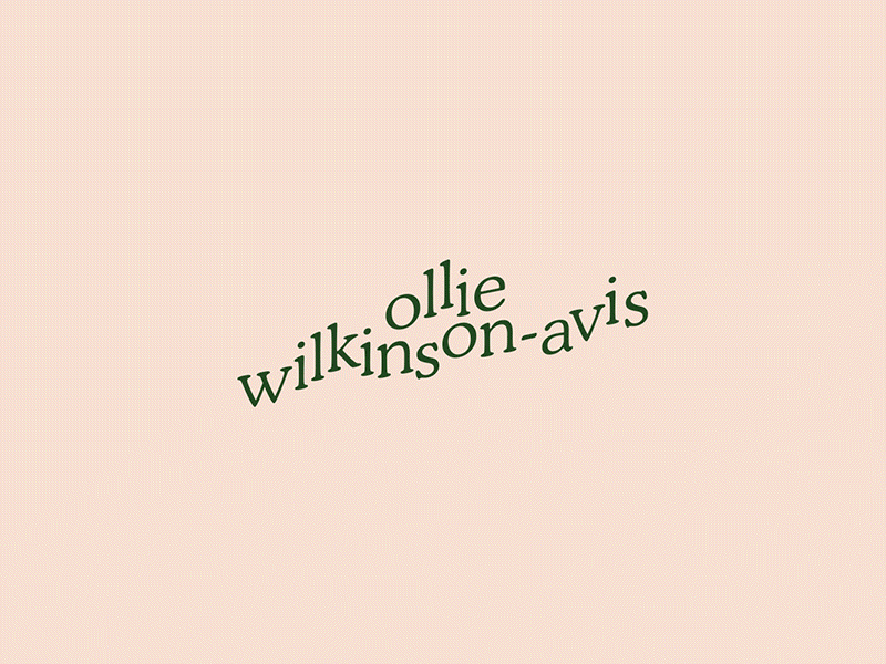 Ollie Wilkinson-Avis | Branding #1 ollie print photography flat mobile website web design business cards logo identity branding photographer