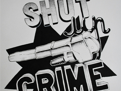 Shut Up crime ellen page super typography