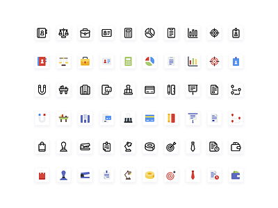 Business Icons Set business icon set business icons icon icon apps icon set icons marketing icon ui design