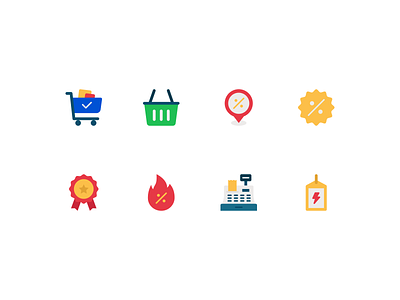 Cyber Monday Icon Set black friday cyber monday discount e commerce e commerce ecommerce icon icon apps icon set icons landing page shopping ui design