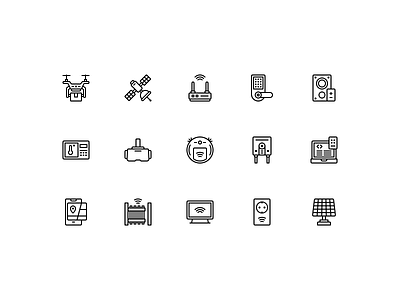 Internet of Things icon icon apps icon set icons internet of things iot landing page metaverse tech technology ui design