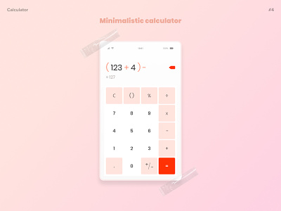 #4 Calculator app calculations daily ui