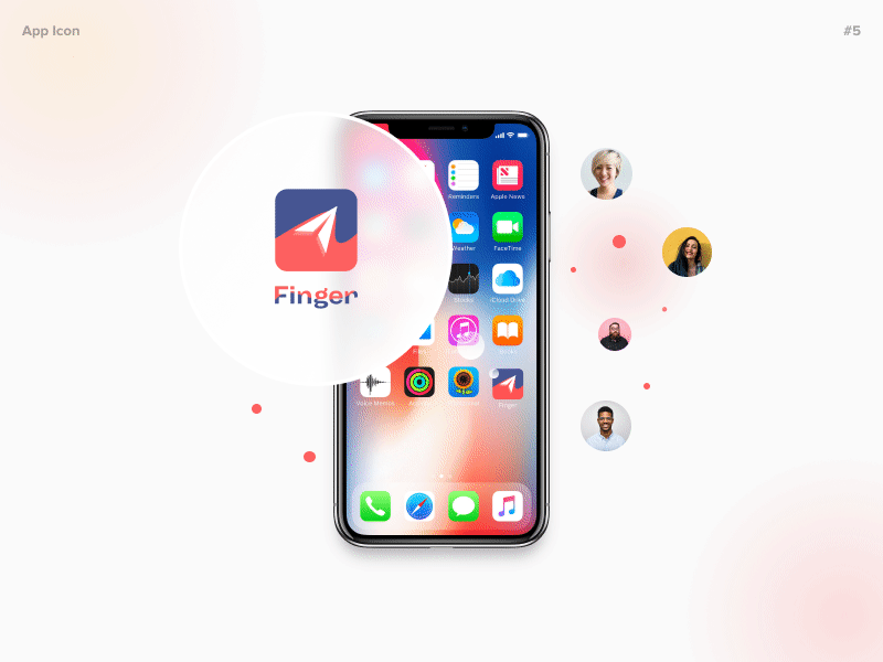 #4 App Icon app concept figma icon