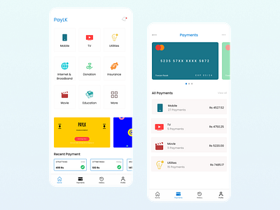 PayLK - Mobile App Concept