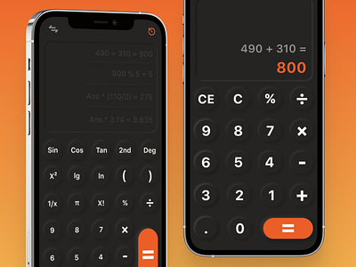 Calculator App Neumorphism Design app design concept design figma figmadesign neumorphic design neumorphism neumorphism ui ui uidesign ux visual design xd design