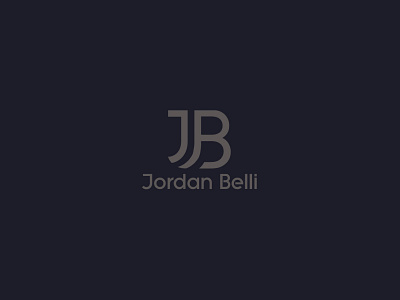 JB Letter Mark Minimalist Logo Design