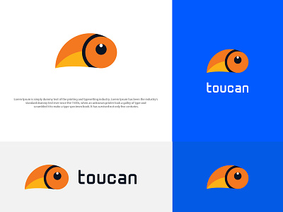 Toucan Fashion Logo abstract bird business colorful colour colourful communication communications computer consulting internet toucan
