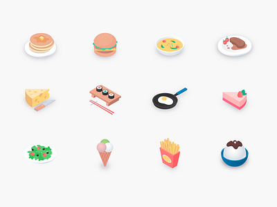 Food Icon ui 图标 应用 插图 设计