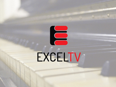 Logo design for Excel Tv a Piano brand