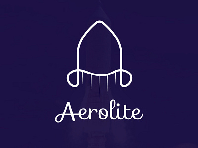 Aerobite Rocket Logo Design 30 days 30daylogochallenge branding business company consumer corporate branding dailylogochallange dailylogodesign day1 flat logo logo challenge logodesign minimalist vector