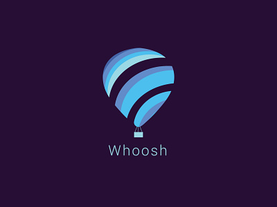 "Woosh" Parashoot  Logo Design