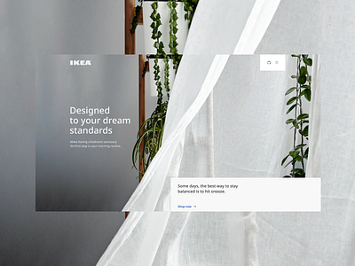 IKEA website redesign e commerce ikea minimal online store shop store ui ux website интернет магазин