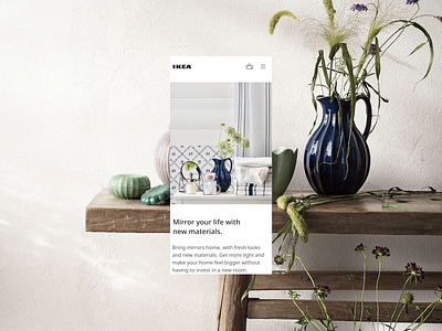 Ikea website redesign e commerce minimal online store shop ui ux интернет магазин