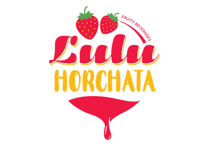 Lulu Horchata branding design graphic design logo