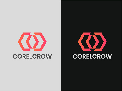 Corelcrow Logo Branding Design