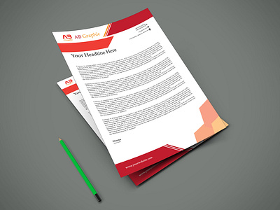 Letterhead Design branding corporate branding corporate design design graphic design print design