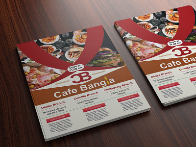 Restaurant Flyer Design branding flyer food food flyer graphic design print design restaurant restaurant branding