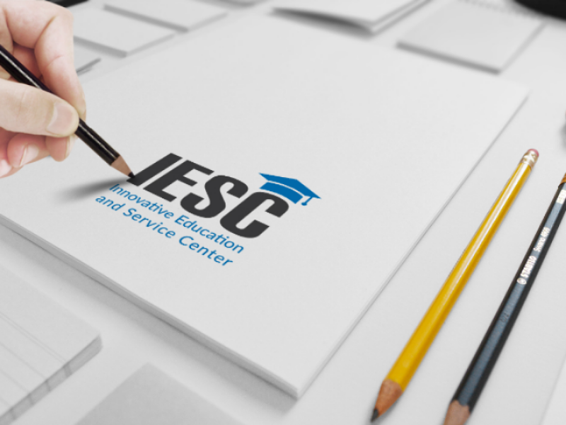 IESC LOGO simple logo corporate branding corporate design graphic design branding logo design