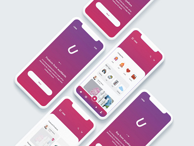 Urmi Skin products app Design