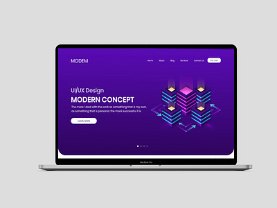 It Web site design concept