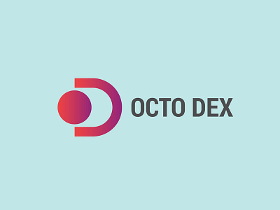 OCTO DEX Logo Branding simple logologo branding