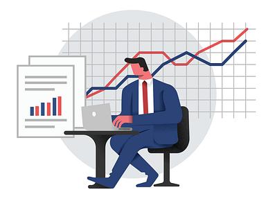 Business Analytics business illustration business illustrations business performance editorial editorial illustration financial illustration